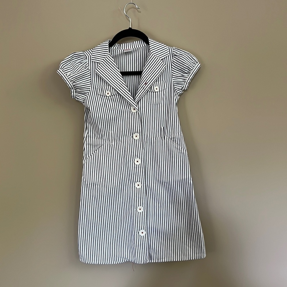 Gymboree Striped Cotton Shift Dress Nautical